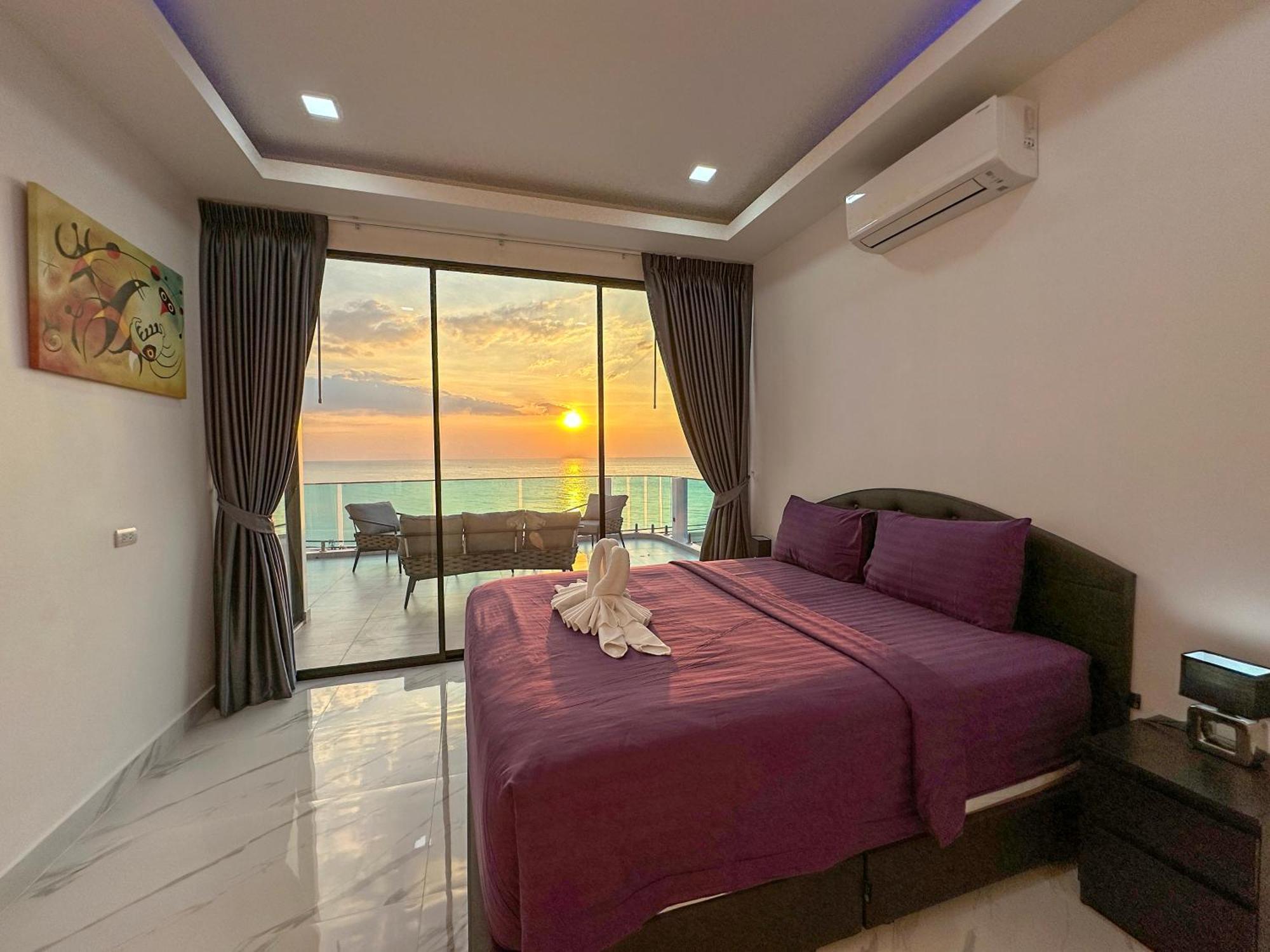 Stunning Beachfront View Luxurious Apartment 40 Jomtien Beach Exterior photo