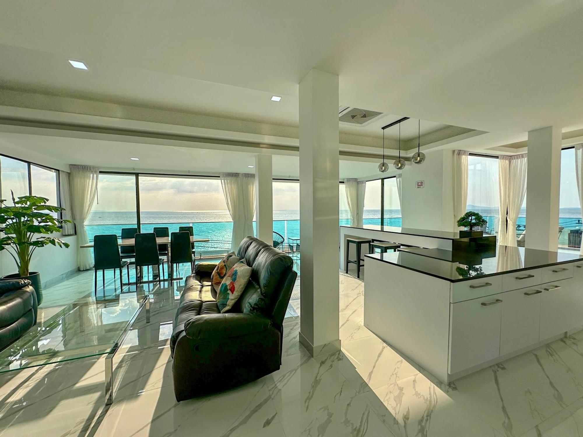 Stunning Beachfront View Luxurious Apartment 40 Jomtien Beach Exterior photo