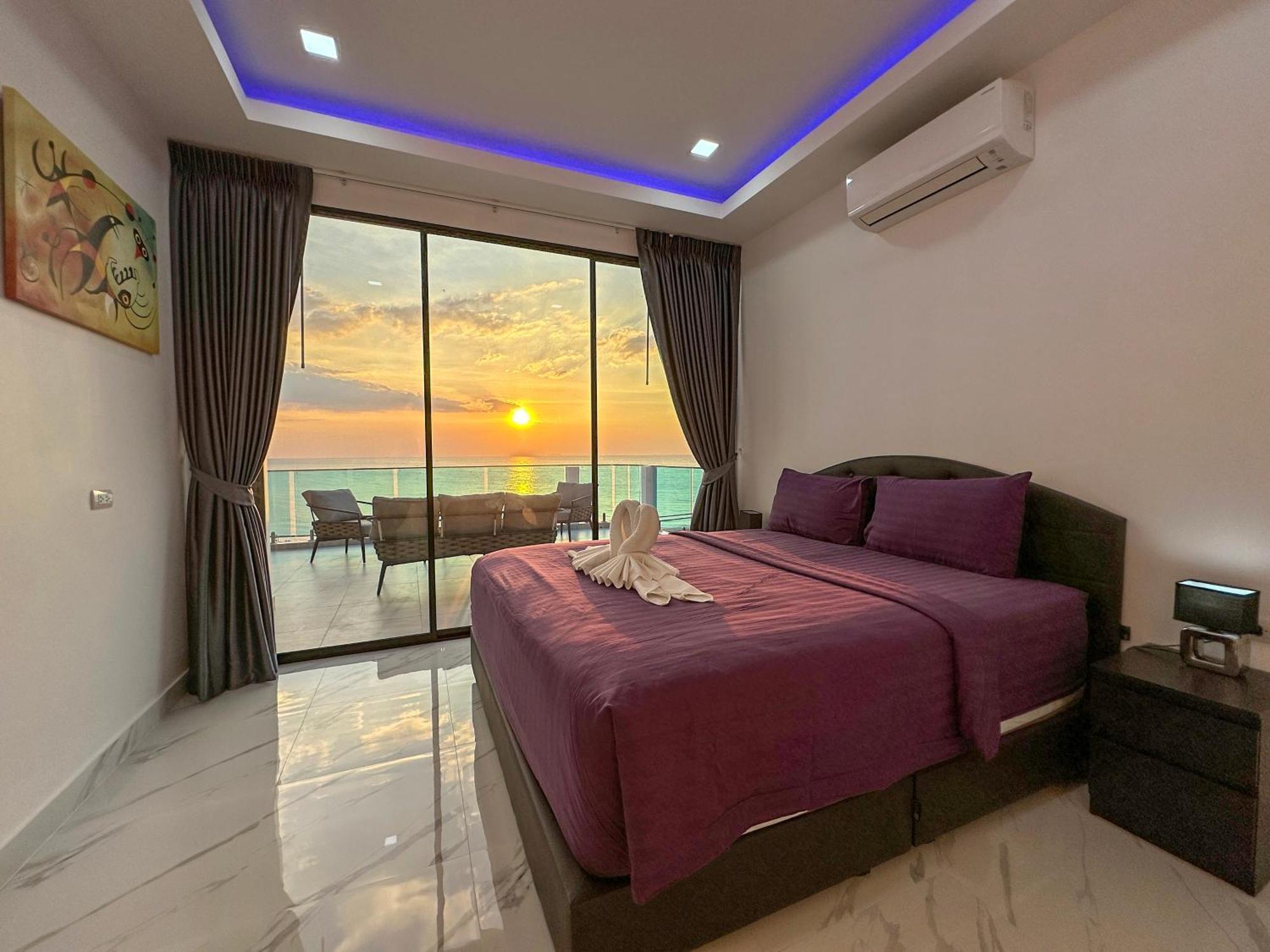 Stunning Beachfront View Luxurious Apartment 40 Jomtien Beach Exterior photo